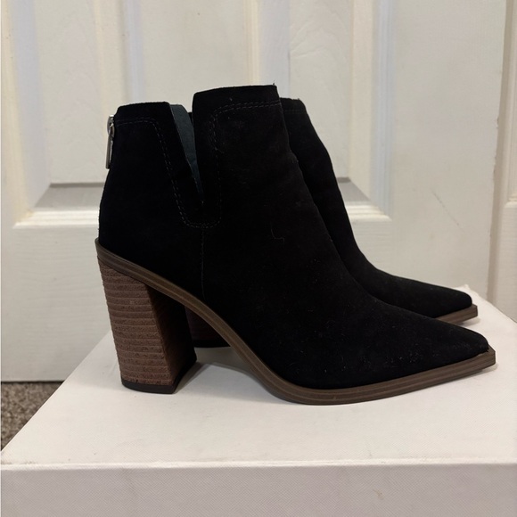 Vince Camuto Black Ankle Booties